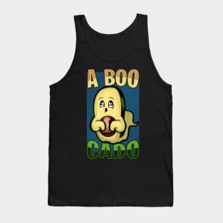 avocado halloween a boo cado funny Tank Top